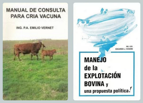 Manual De Consulta Cría Vacuna + Manejo Explotación Bovina