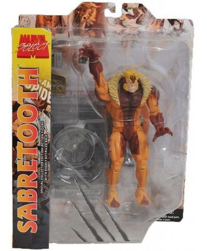 Dentes De Sabre - Sabretooth - Marvel Select - Diamond Toys