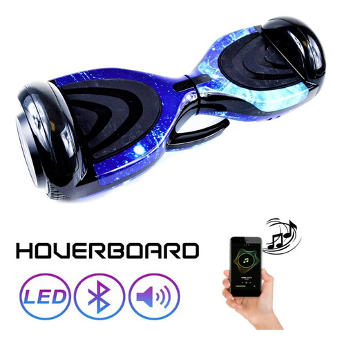 Overboard Skate Elétrico 6,5' Polegadas Com Alça Bluetooth