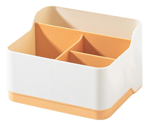 Caja De Almacenamiento De Plástico Multiusos Naranja