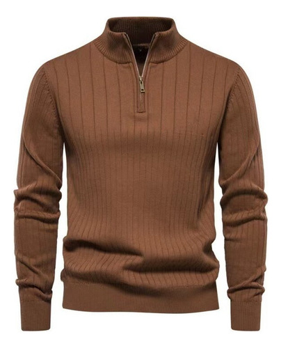 Nuevo Suéter De Color Puro De Tortuga De Tortuga For Hombres