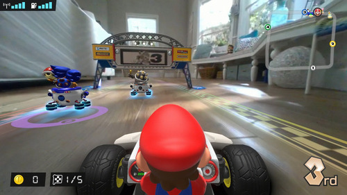 Nintendo Switch Mario Kart Live Home Circuit -mario Set (Usado)