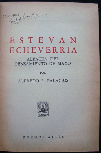 Estevan Echeverria Albacea Del Pensa De Mayopalacios 47n 245