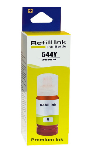Imagen 2 de 6 de Pack 5 Tintas Alternativa 544 Para L3110 / L3150 / L519