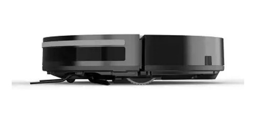 Aspiradora trapeadora robot Multilaser Hydra negra 110V/220V