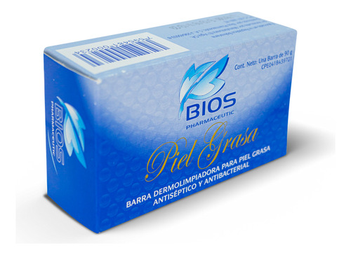 Jabón Bios Piel Grasa Dermolimpiador 90g