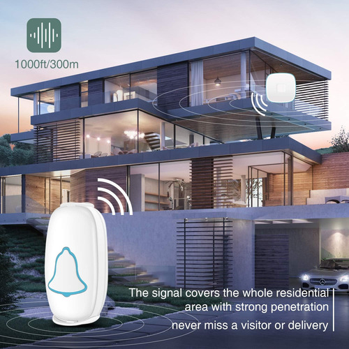 Timbre Inalámbrico Bo Ying, Timbre Impermeable Bo Ying Co...