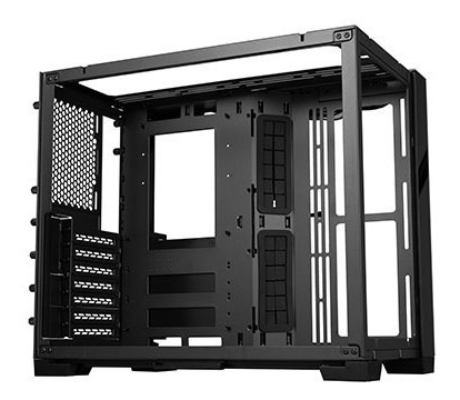 Imagen 6 de 7 de Gabinete Lian Li 011 Dynamic Mini Black Tempered Glass Atx