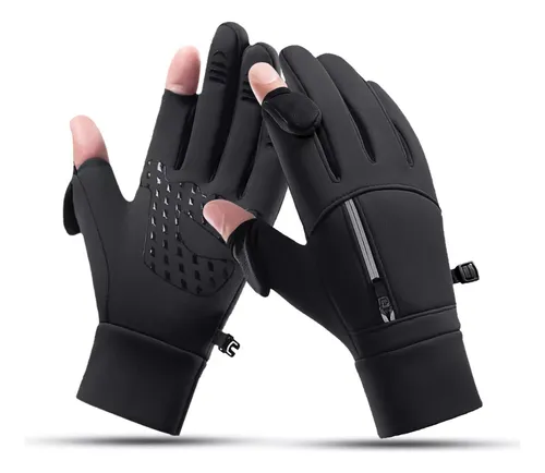 comprar Guantes De Invierno Talle L Unisex Para Bicicleta O Moto Cálido Impermeable Con Táctil Para Celular Alta Calidad Everest