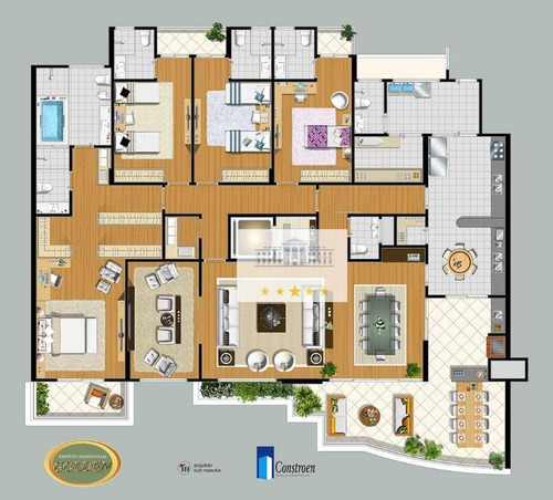 Imagem 24 de 26 de Apartamento Residencial À Venda, Centro, Araçatuba. - Ap0666