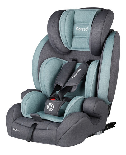 Butaca Silla Auto Bebe 1/2/3 9-36kg Isofix MoscĂș Verde