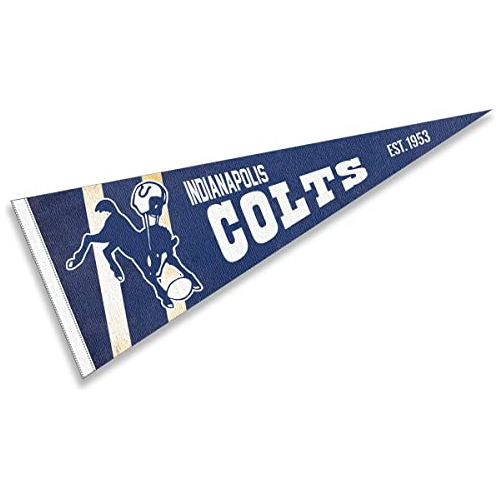 Pancarta De Indianapolis Colts Vintage Retro Throwback