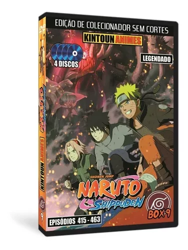 DVD NARUTO SHIPPUDEN V9 - DVD COFFRET 3 (NARUTO SHIPPUDEN, 9) (Edição  Francesa)