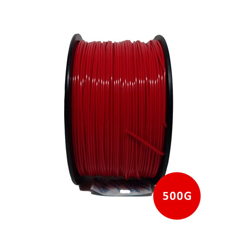 Imagen 2 de 2 de Filamento 3D PLA 3n3 de 1.75mm y 500g rojo