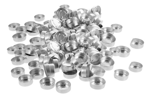 200 Piezas Vacías De Aluminio Candelita Tazas Diy Velas
