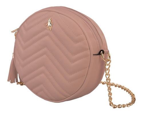 Imagen 3 de 7 de Crossbody Hpc Polo Capitonado De Corazón