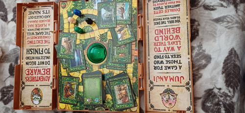 Juego De Mesa Jumanji Deluxe Con Luz Y Sonido Spin Master (Usado)