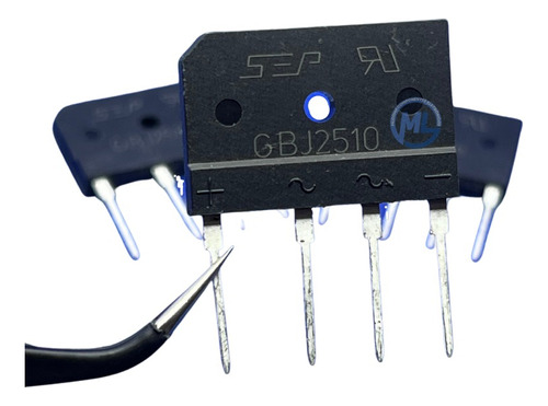 50x Ponte Retificadora Gbj2510 25amp - 1000v  