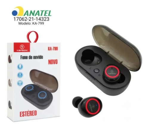 Fone De Ouvido Bluetooth Casual Android Ios Sem Fio Academia