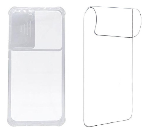 Carcasa Para Samsung S21 Plus Cover Camara + Lamina Hidrogel