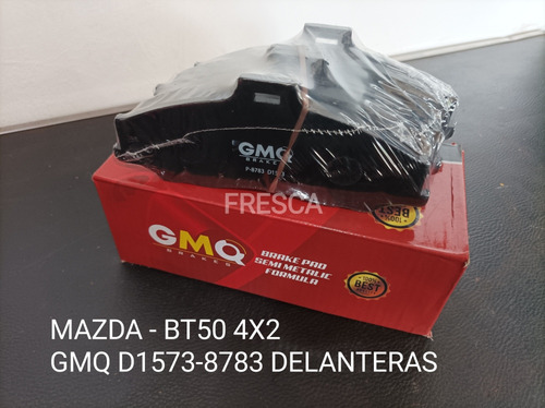 Pastillas De Frenos Mazda Bt50 4x2 Gmq