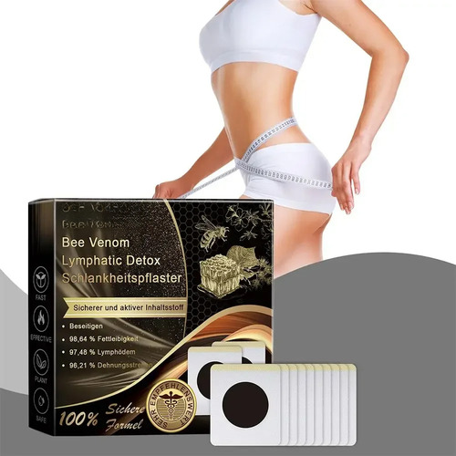 60 Pack Bee Venom Lymphatic Drainage Slimming Patch