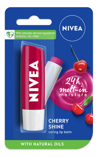 Nivea Lip Care Fruity Shine Cereza, 4, - g a $66990