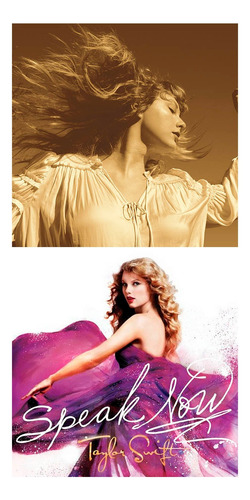 Combo 2 Cds Taylor Swift - Fearless + Speak Now