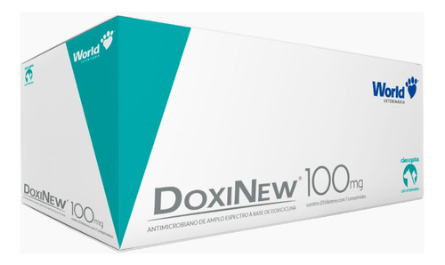 Doxinew 100 mg Antibiótico Display 20 Blisters 7 Comp -World