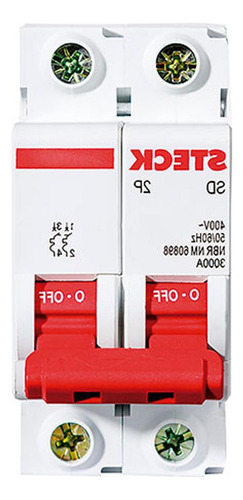 Kit C/4 - Disjuntor Steck Din Bipolar 63a Sd62 C 3ka