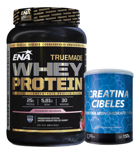 Combo Whey Protein Ena 2lb + Creatina Cibeles 150g