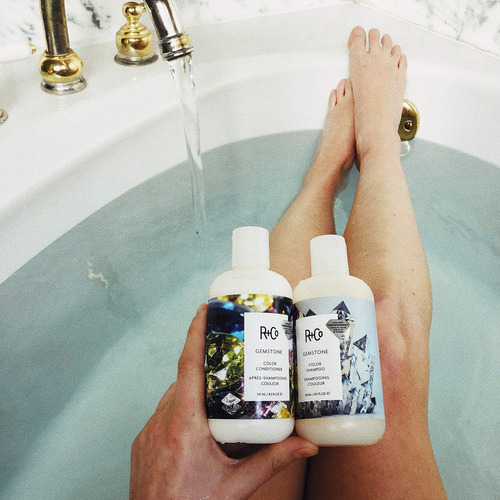 Conjunto De Shampoo E Condicionador R+co Gemstone Color 500m