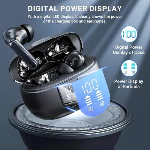 Auriculares Inalámbricos Bluetooth Ipx6 Cancelación De Ruido