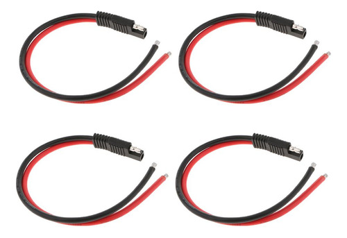 4 Piezas 10awg Sae Conector De Extensión De Arnés Para
