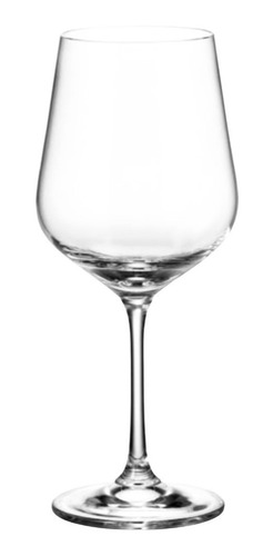 Imagen 5 de 7 de Copón Vino Cristal Bohemia Cristallitte Strix 580ml Set X6