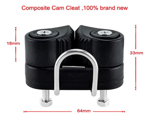 Bp2 Entrada A Velero Cam Cleat Con Cleat Ring Cam Leading