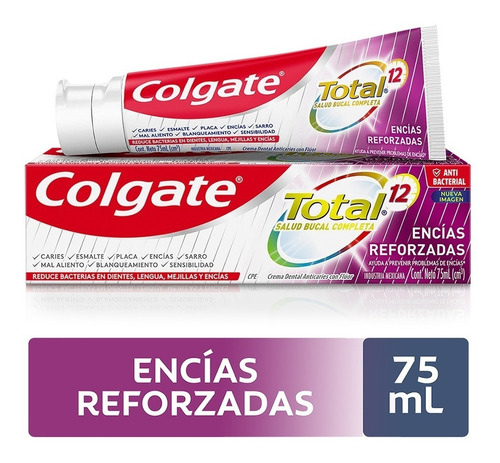 Crema Dental Colgate Total 12 Professional Encias Saludables