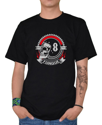 Playera Hombre Calaveras Mod -4