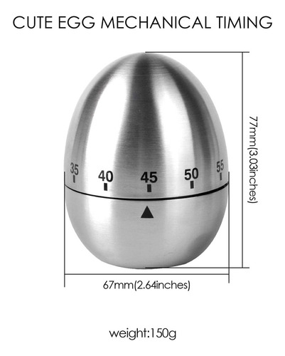 * Egg Kitchen Timer, Temporizador De Cuenta Regresiva De 60