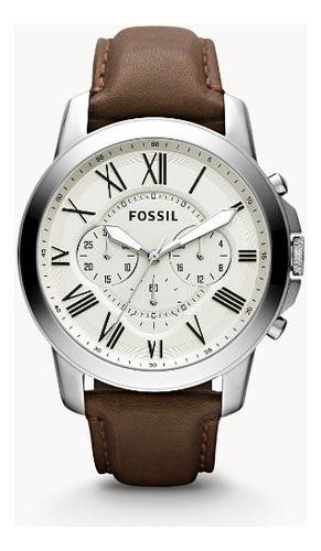 Reloj Fossil Grant Fs4812 Clasico Para Hombre Original