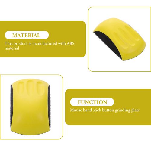 Lijadora Manual Con Forma De Ratón Para Coche, Bloque De Pul