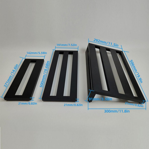 Pedal De Guitarra Pedalboard De Bajo Compacto Con Bolsa De S