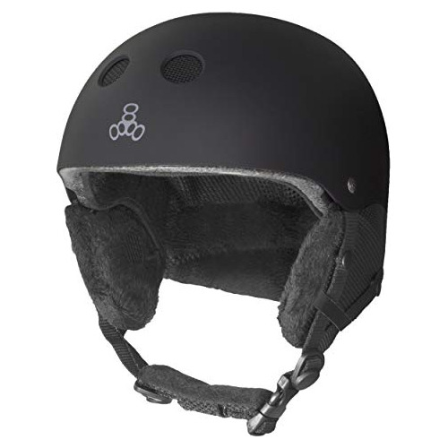 Triple Ocho Halo Snow Standard Snowboard And Ski Helmet, Saf