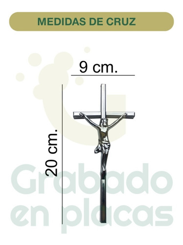 Imagen 3 de 7 de Placa + Foto + Jardinera + Cruz. Para Cementerio, Lapidas.