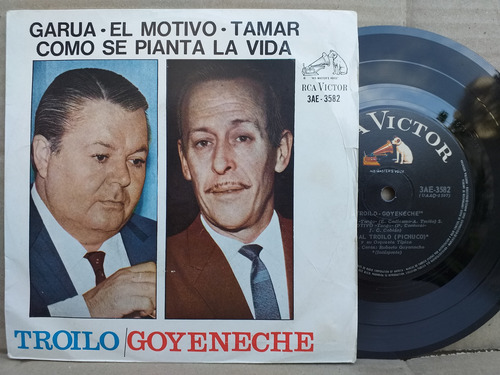 Anibal Troilo - Goyeneche - Garua - Ep Vinilo 1967 Tango 