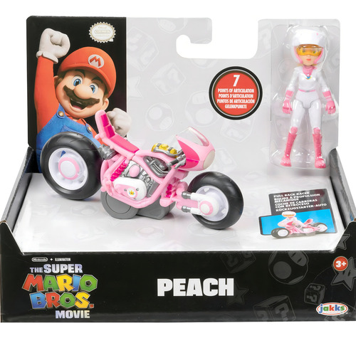 Super Mario Bros - Peach Y Mario - 2 Pack