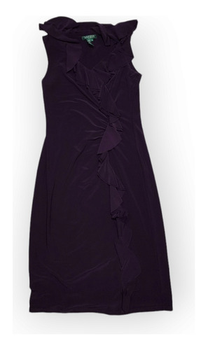 Vestido Ralph Lauren Talla 6 Color Uva De Mujer 