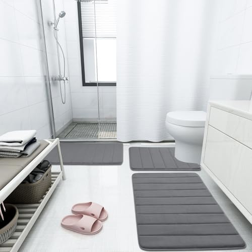 Buganda Memory Foam Soft Alfombrillas De Baño - Alfombras De