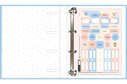 Fichário Caderno Universitário Soho 80fls Elastico Tilibra