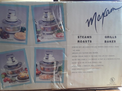 Microwave Fast .electric Convection Oven. Maxam Ref.50
